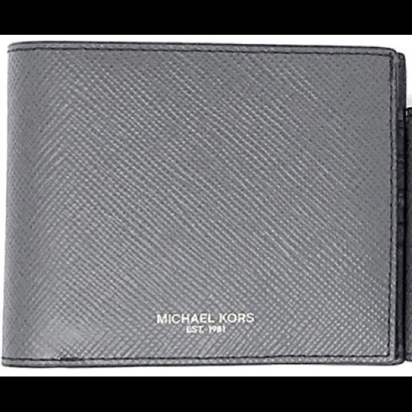 Mens michael kors bifold wallet - Picture 1 of 2